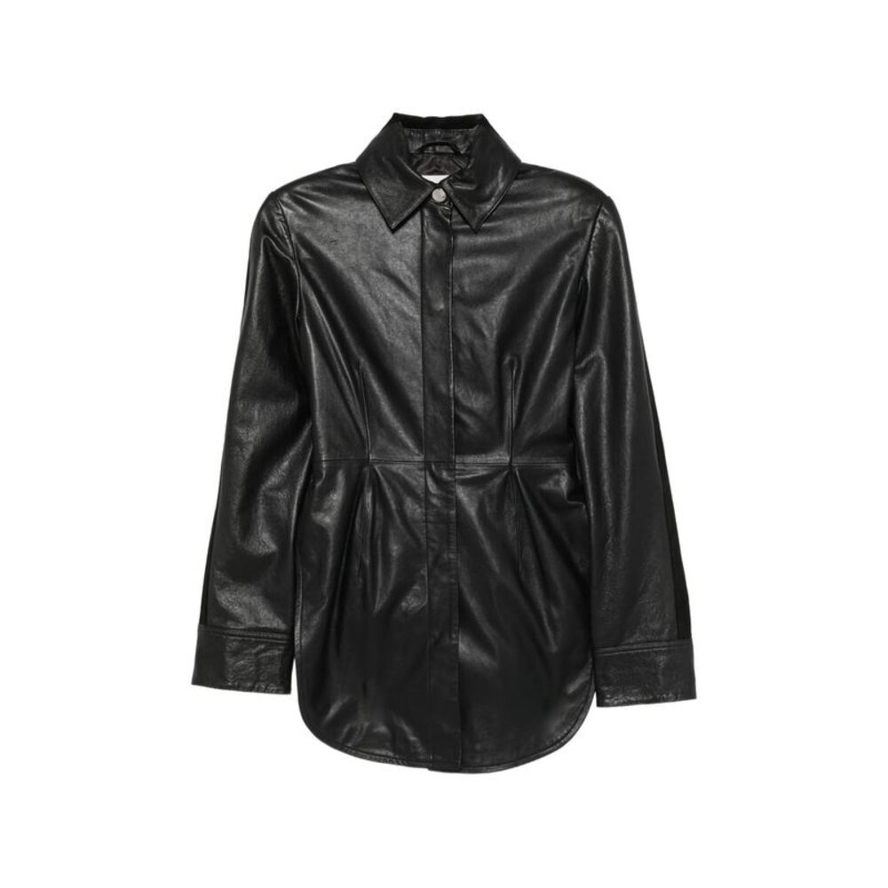 Sportmax Black Jackets - Leather Jackets Women